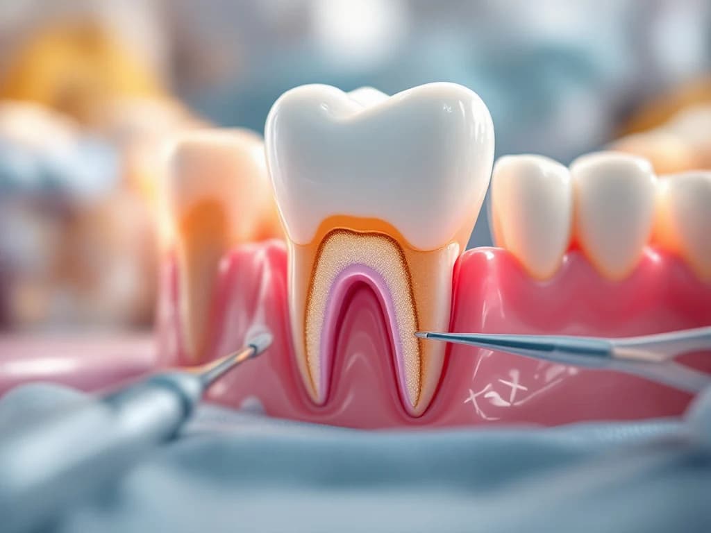 Obturație glass-ionomer dinte temporar pentru copii
